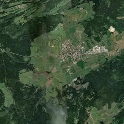 Vue aérienne des environs de Abri de la source de Brassecouche