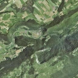 Vue aérienne des environs de Les Grandes Fauconnières