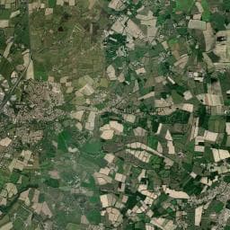 Vue aérienne des environs de Aire camping-cars de La Garnache