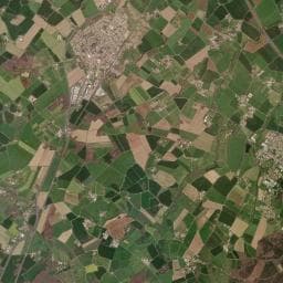 Vue aérienne des environs de Le Repos du Nomade - Les Brouzils
