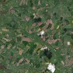 Vue aérienne des environs de Aire de service Moulin de Chaligny - St Amand-sur-Sèvre