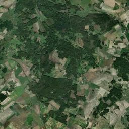 Vue aérienne des environs de Camping les Iris