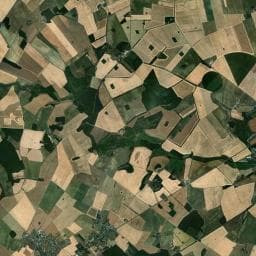 Vue aérienne des environs de Borne de camping car