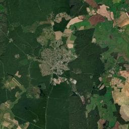 Vue aérienne des environs de Camping de l'étang Grenetier