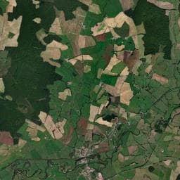 Vue aérienne des environs de Aire de camping-car à Cercy-la-Tour (2)