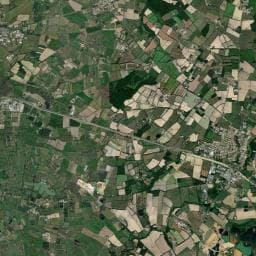 Vue aérienne des environs de Domaine de Bellevue