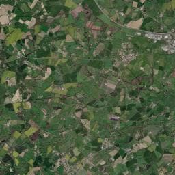 Vue aérienne des environs de Aire naturelle de camping ICB là