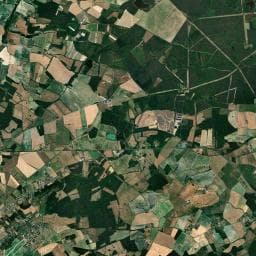 Vue aérienne des environs de Les Petites Minaudières
