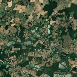 Vue aérienne des environs de Aire de camping-car