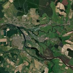 Vue aérienne des environs de Aire du Chêne