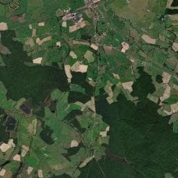 Vue aérienne des environs de Camping à la ferme du Domaine Neuf