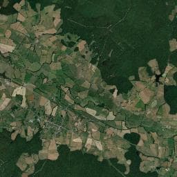 Vue aérienne des environs de Aire de camping-car à Fours (2)