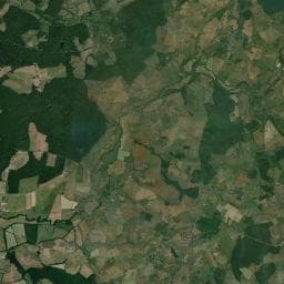 Vue aérienne des environs de Aire de camping-car à Fours