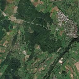 Vue aérienne des environs de Aire Domaine Les Monts Martin