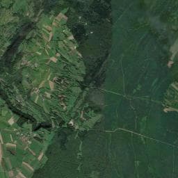 Vue aérienne des environs de Maison forestière de la Panne