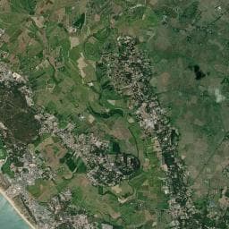Vue aérienne des environs de Kabana Village