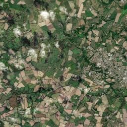 Vue aérienne des environs de Aire de camping-car à Le Poiré-sur-Vie
