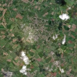 Vue aérienne des environs de Camping du Lac l'Espérance