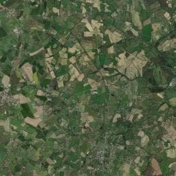 Vue aérienne des environs de Bivouac à Boismé