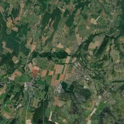 Vue aérienne des environs de Aire camping-cars Voiteur