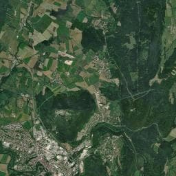 Vue aérienne des environs de Aire de services de Boÿse