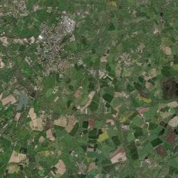 Vue aérienne des environs de Aire de camping-car à La Forêt-sur-Sèvre (2)