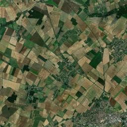 Vue aérienne des environs de Aire de Camping-Car du Domaine de la Roussille