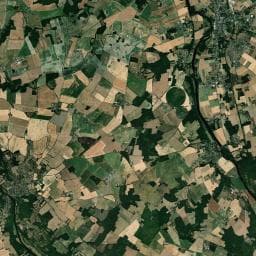 Vue aérienne des environs de Les Grandes Îles
