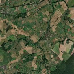 Vue aérienne des environs de Camping du Pont de Sargy