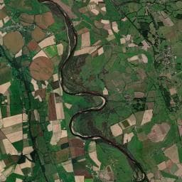 Vue aérienne des environs de Aire de camping des Tissiers