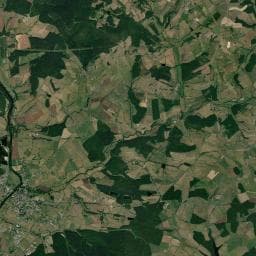 Vue aérienne des environs de Aire de camping-car à Uxeau