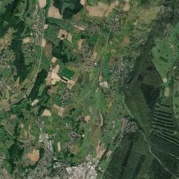 Vue aérienne des environs de Camping - la Marjorie