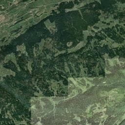 Vue aérienne des environs de Le Bambois