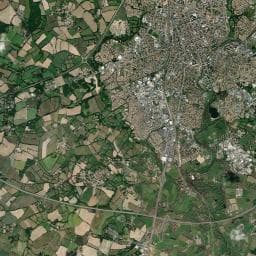 Vue aérienne des environs de Campilo