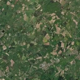 Vue aérienne des environs de Aire Azay-sur-Thouet