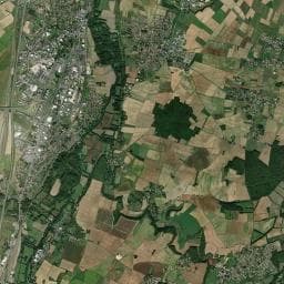 Vue aérienne des environs de Camping municipal (4)