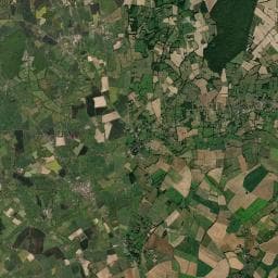 Vue aérienne des environs de Camping de Saint-Chartier