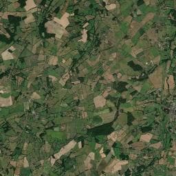 Vue aérienne des environs de Bivouac à Maisonnais
