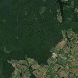 Vue aérienne des environs de Camping La p'Thite Marmande