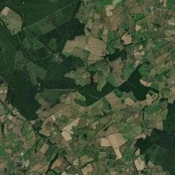 Vue aérienne des environs de Camping canin Le Grand Larue
