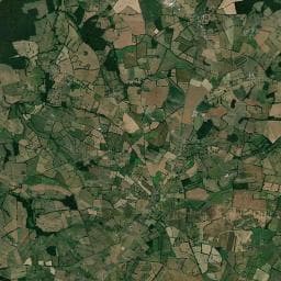 Vue aérienne des environs de Aire d'Arret Limoise
