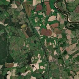 Vue aérienne des environs de Aire de camping-car à Chevagnes (2)