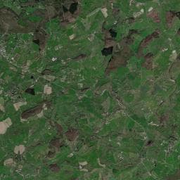 Vue aérienne des environs de Aire de camping-car à Mary