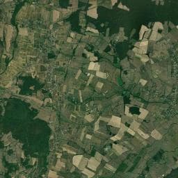 Vue aérienne des environs de Camping Moulin de Collonge