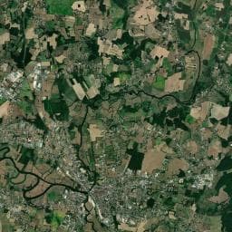 Vue aérienne des environs de Aire de camping-car à Sornay