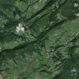 Vue aérienne des environs de Fontaine