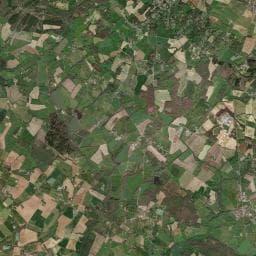 Vue aérienne des environs de Étape France Passion - Aire de camping-car Melli Ouest