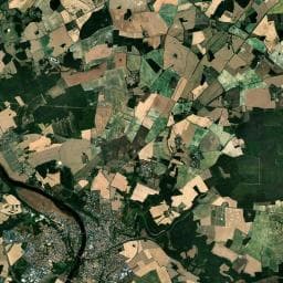 Vue aérienne des environs de Camping municipal La Fontaine
