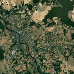 Vue aérienne des environs de Les Chambons