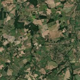 Vue aérienne des environs de Moulin de St Christophe